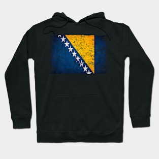 Bosnia Flag Women Men Children Bosnia Vintage Hoodie